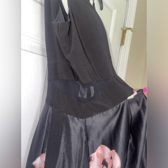 Xscape Pink Midi Pleated A-Line Skirt - Picture 2 of 5